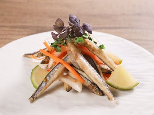 きびなごの南蛮風 ～ハニーマスタードビネガー和え～